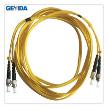 Cable de conexión de fibra óptica duplex ST / PC